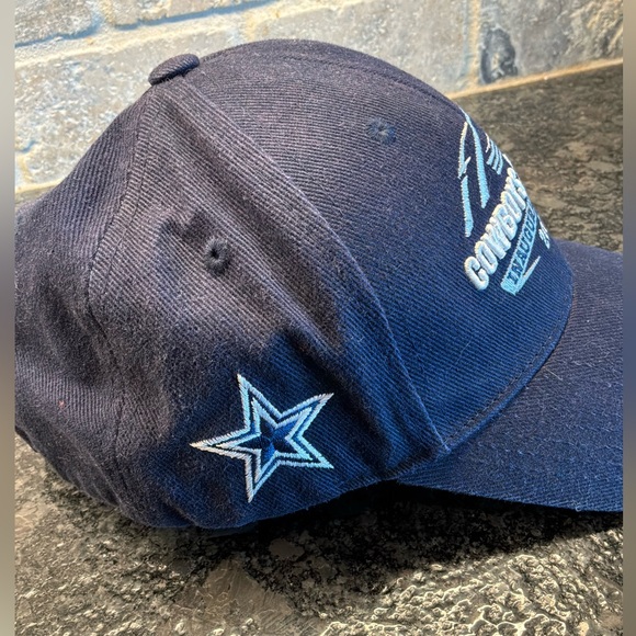 Vintage NFL Cowboys Stadium inaugural season 2009 navy adjustable unisex cap - Picture 2 of 7